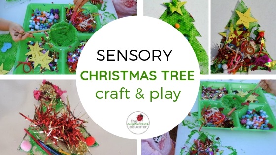 Download Sensory Christmas Tree Craft The Empowered Educator PSD Mockup Templates