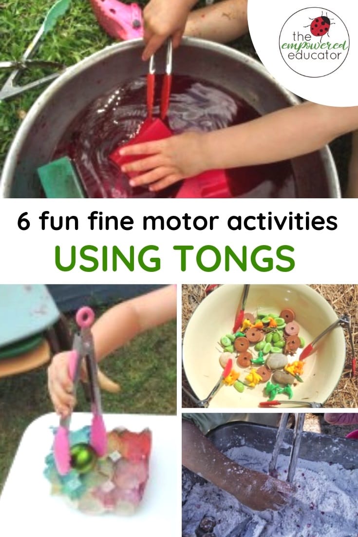 6 Fun Fine Motor Play Ideas with Tongs The Empowered Educator