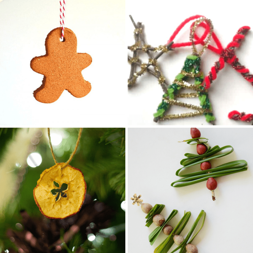 How can children make ecofriendly Christmas gifts?