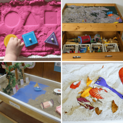 Sensory Sand Play Ideas for Children, Parents and Educators