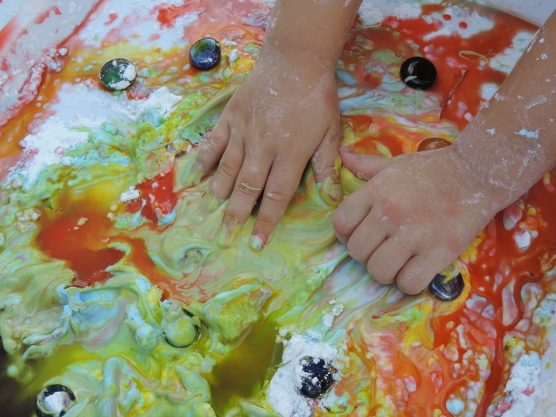 How to Make Your Own Washable Paint in the Kitchen - FeltMagnet